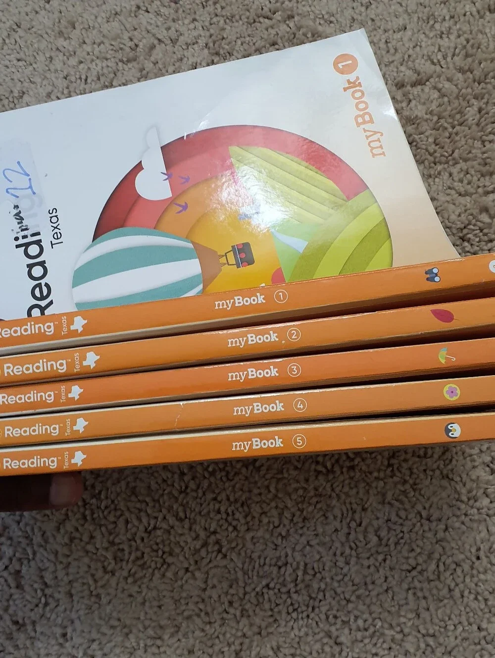 Into Reading Texas MyBook Lot Of 5 Books Grade 2 HMH